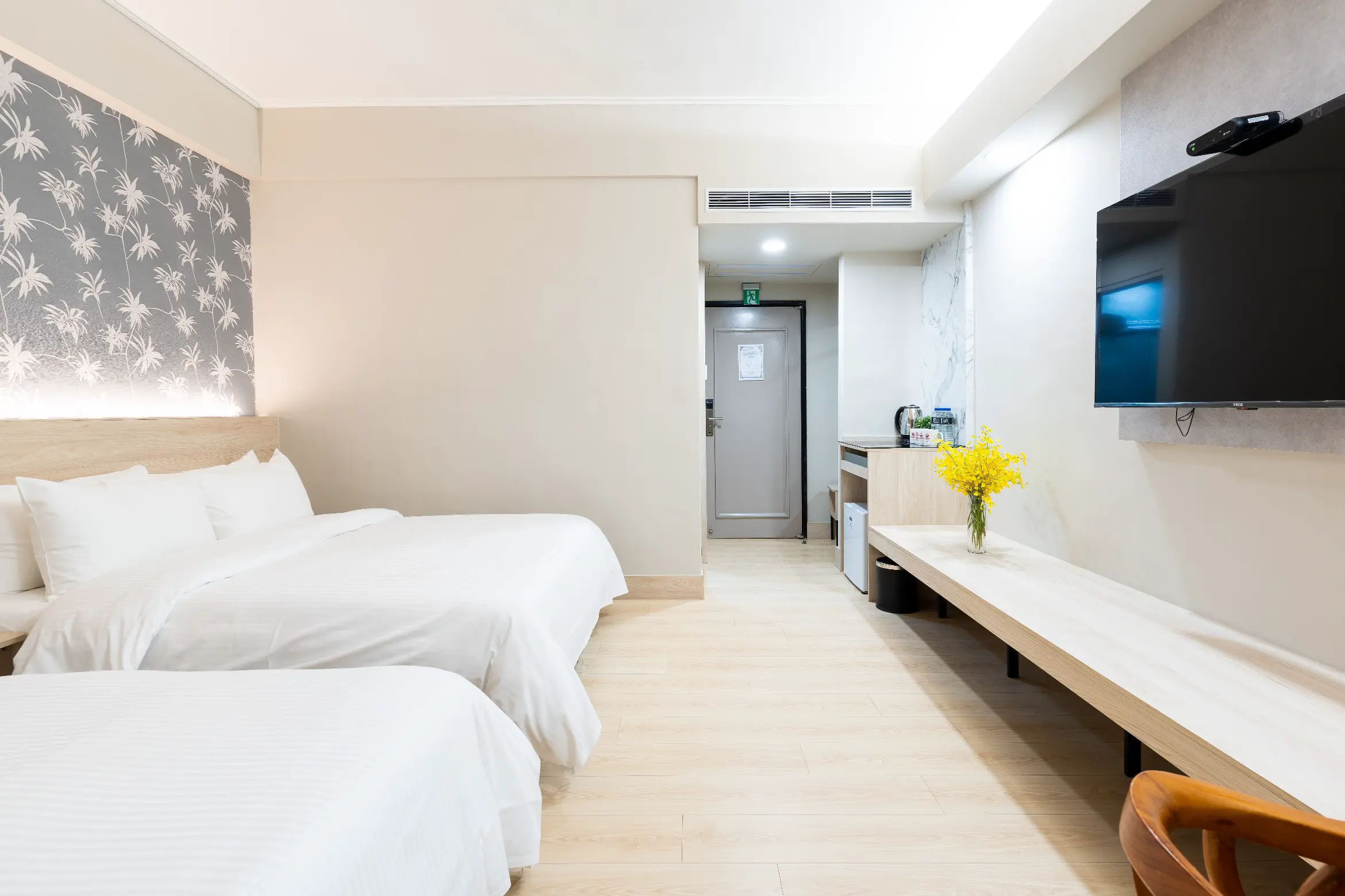 ＳＤ家庭四人房【兩大床】