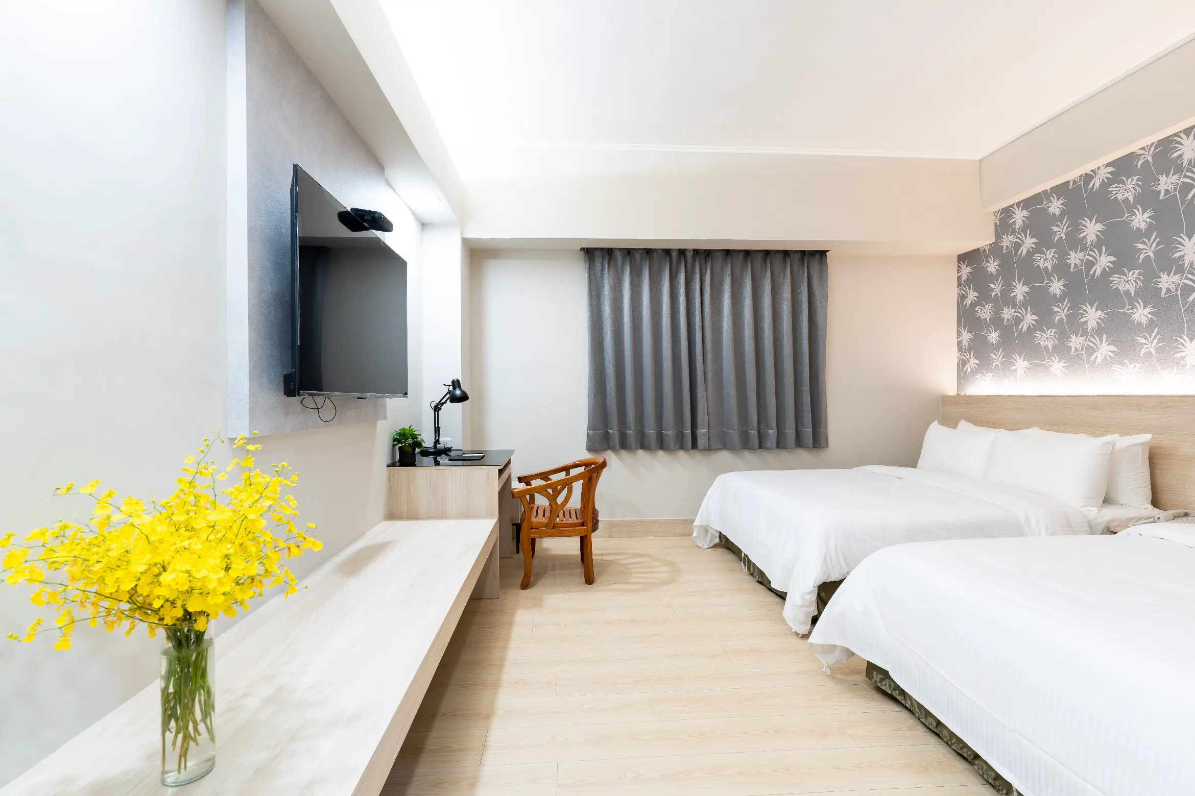 ＳＤ家庭四人房【兩大床】